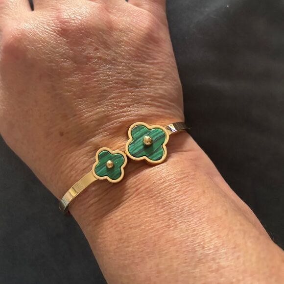 Vintage hinge bracelet - Picture 2 of 8